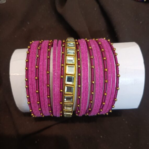 Pink Bangles Set Sawa 2