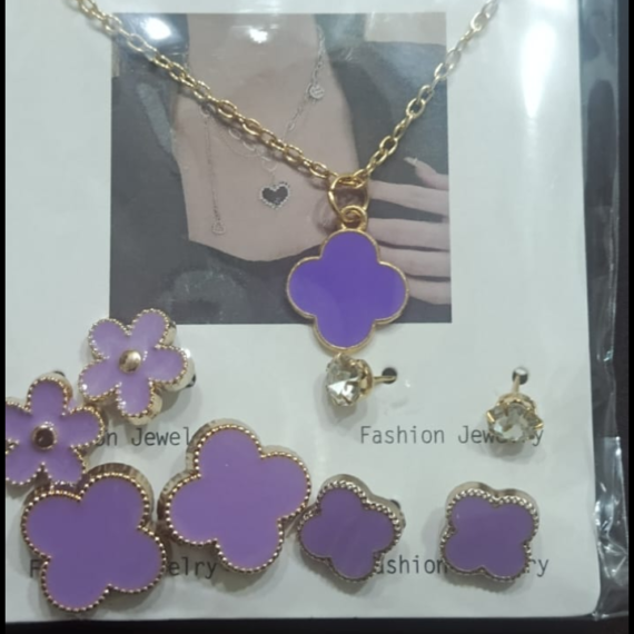 locket set purple