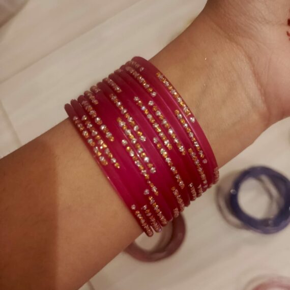 Kashmiri Churiyan Sawa 2 Red