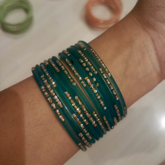 Kashmiri Churiyan Sawa 2 Green